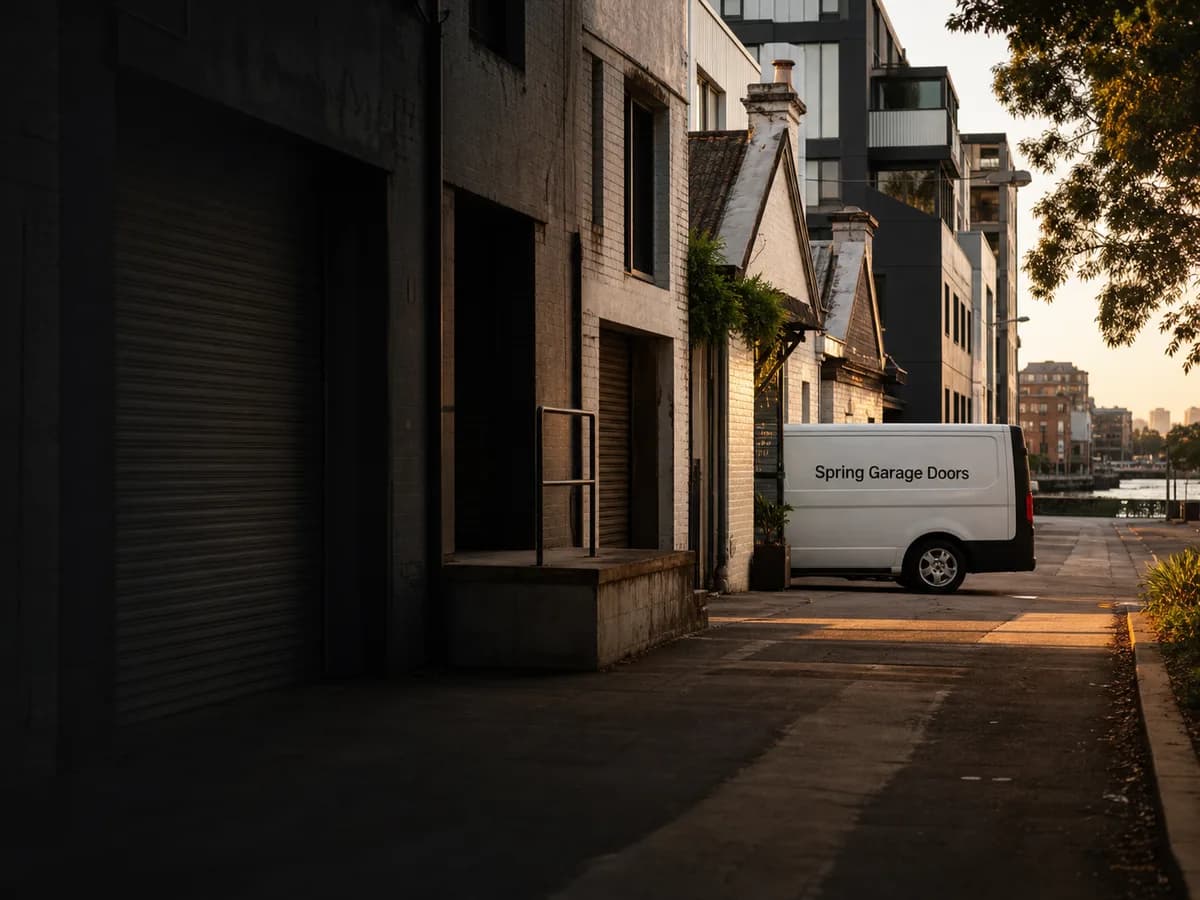 Garage door service in Alexandria, Sydney 2015