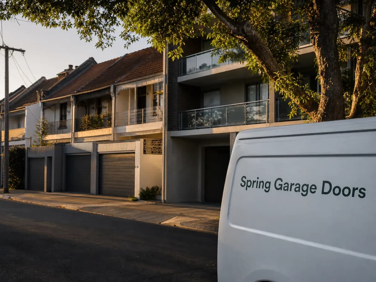 Garage door service in Arncliffe, Sydney 2205