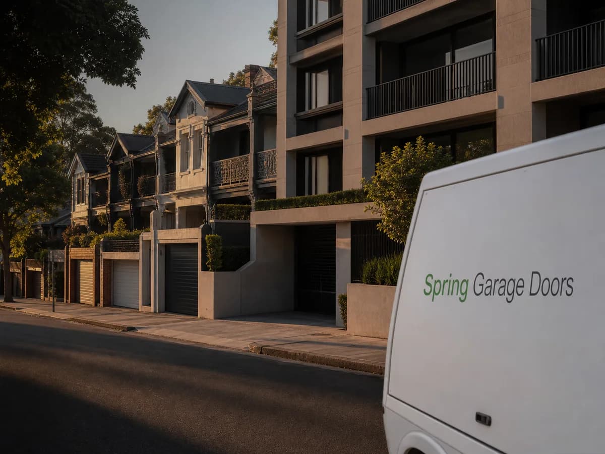 Garage door service in Asquith, Sydney 2077