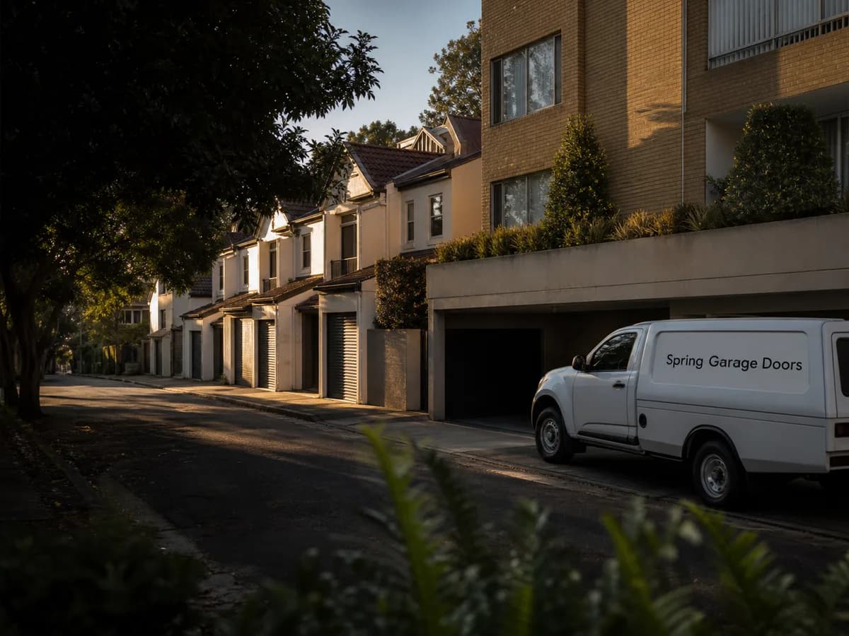 Garage door service in Balgowlah, Sydney 2093