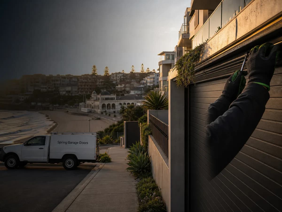 Garage door service in Bondi Beach, Sydney 2026