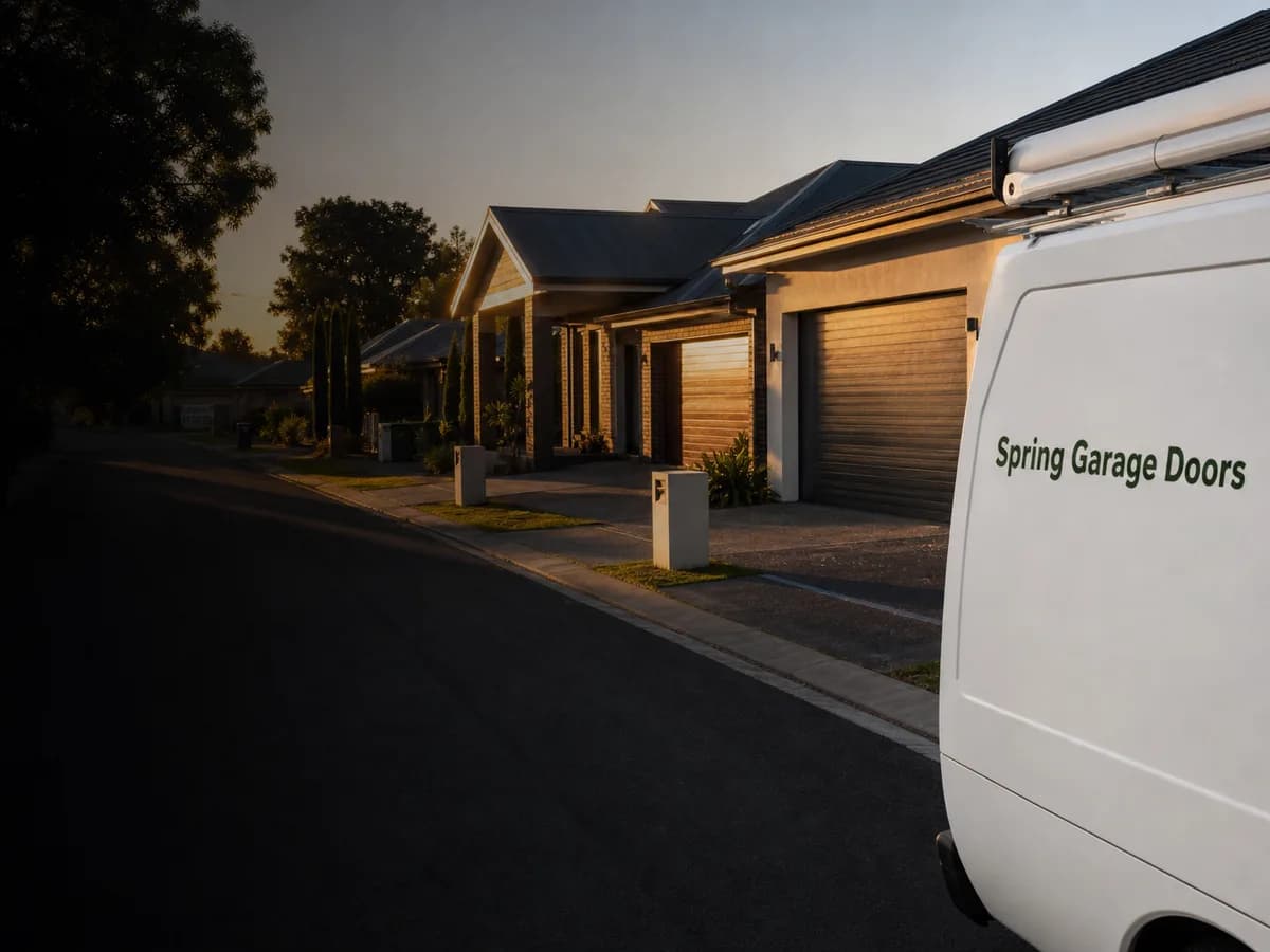 Garage door service in Bonnyrigg, Sydney 2177