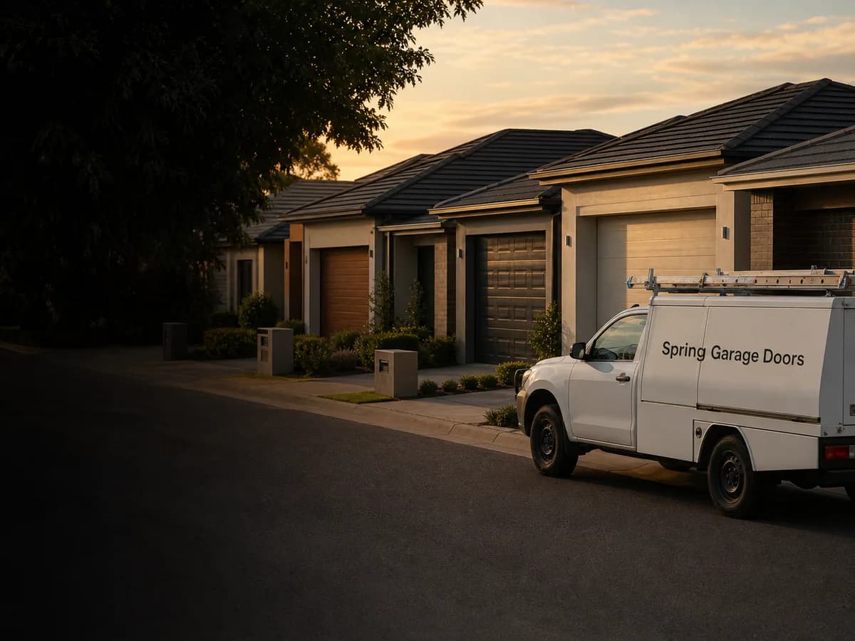 Garage door service in Box Hill, Sydney 2765