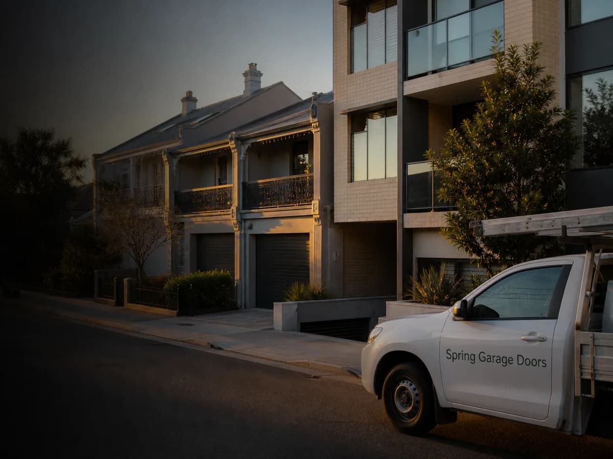 Garage door service in Bronte, Sydney 2024