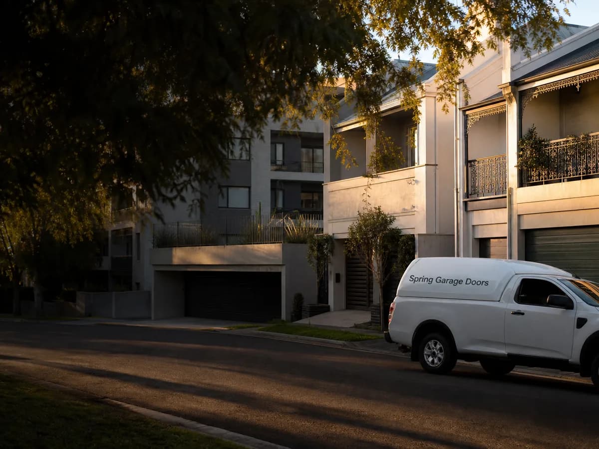 Garage door service in Burwood, Sydney 2134