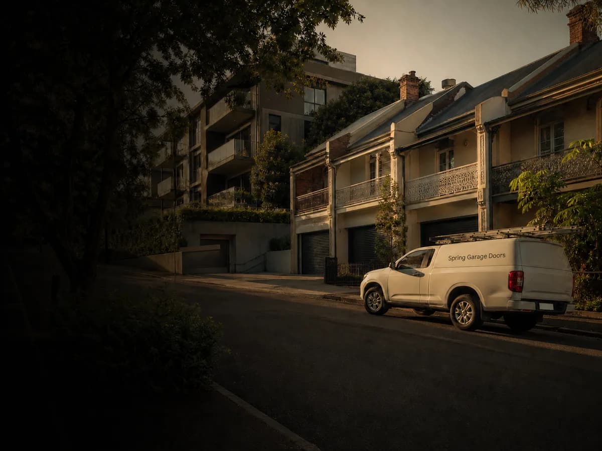 Garage door service in Cammeray, Sydney 2062