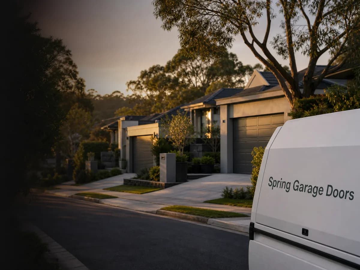 Garage door service in Castle Cove, Sydney 2069