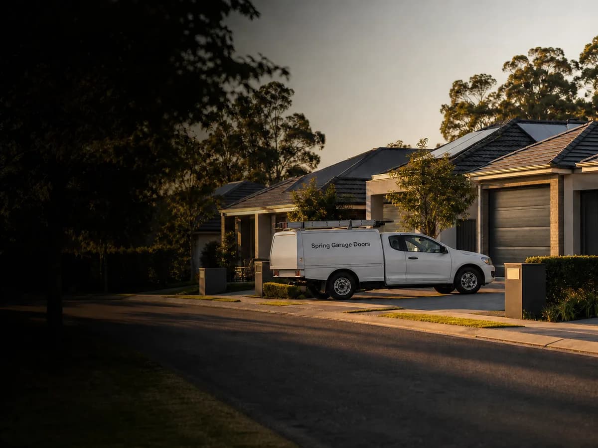 Garage door service in Castle Hill, Sydney 2154