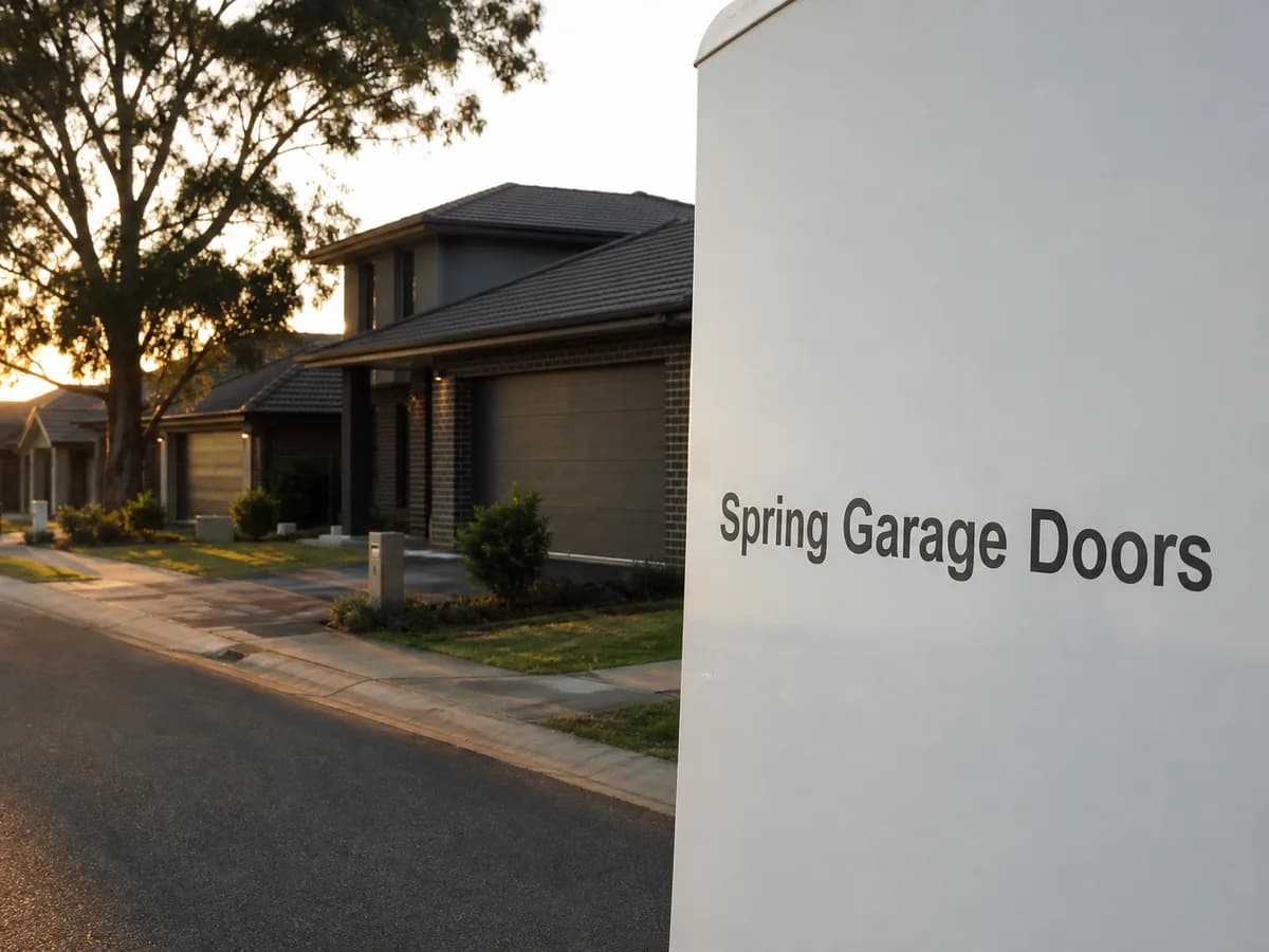 Garage door service in Casula, Sydney 2170
