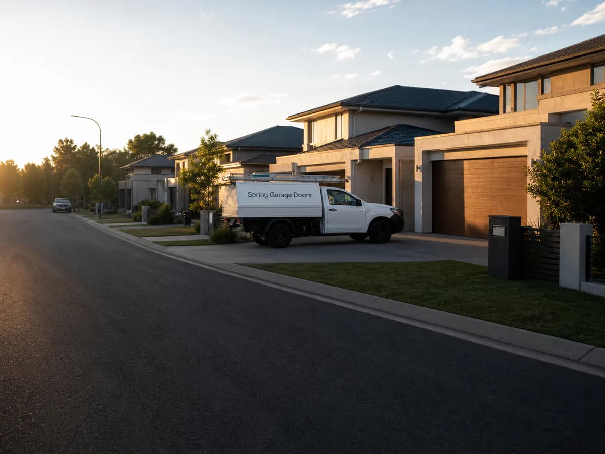 Garage door service in Cecil Hills, Sydney 2171