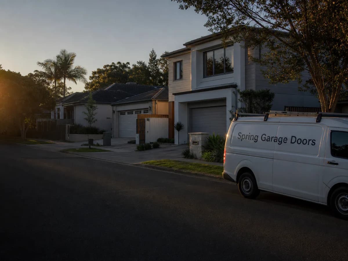 Garage door service in Como, Sydney 2226