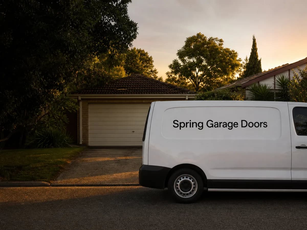Garage door service in Condell Park, Sydney 2200