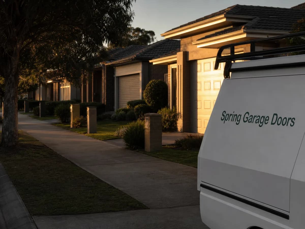 Garage door service in Currans Hill, Sydney 2567