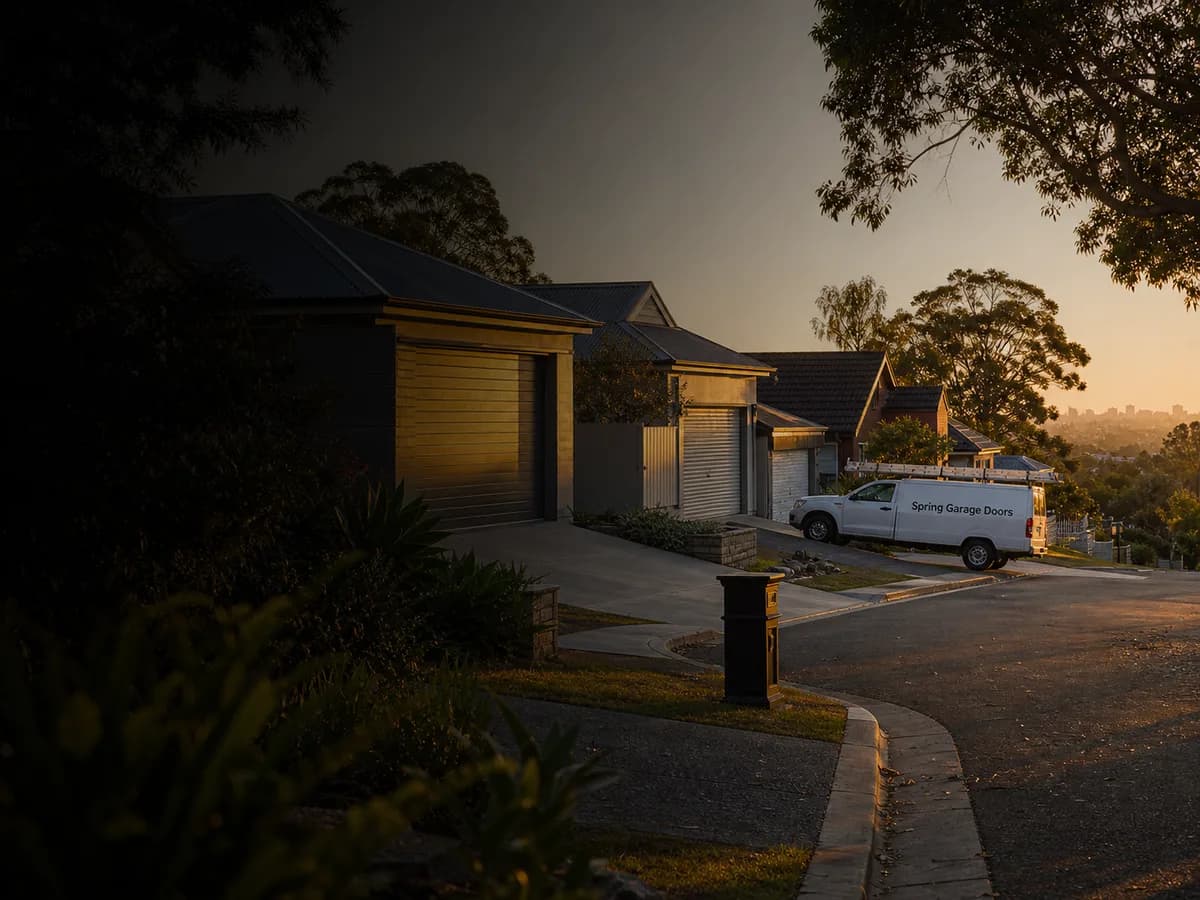 Garage door service in Darlington, Sydney 2008