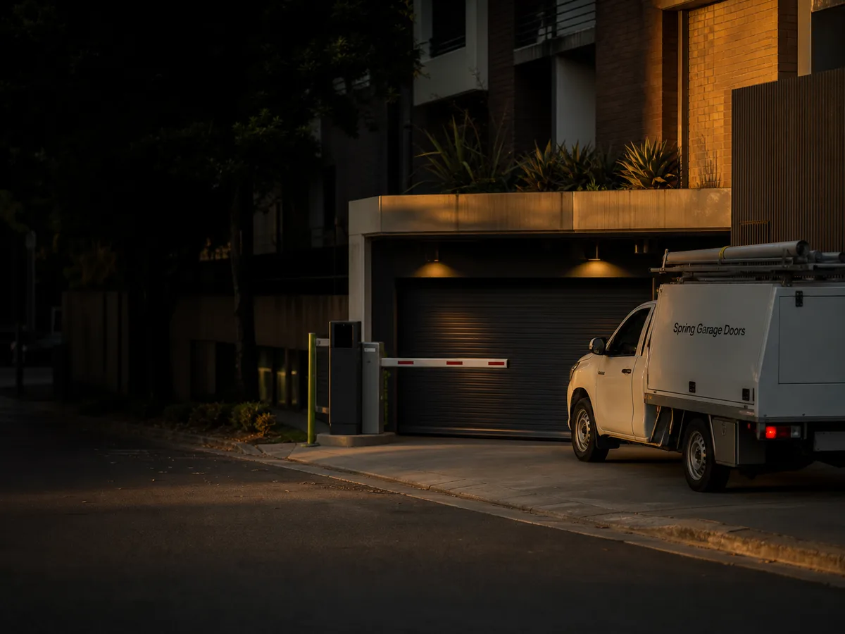 Garage door service in Dawes Point, Sydney 2000
