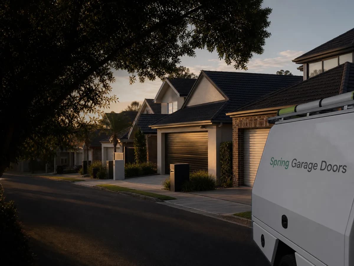 Garage door service in Denistone, Sydney 2114