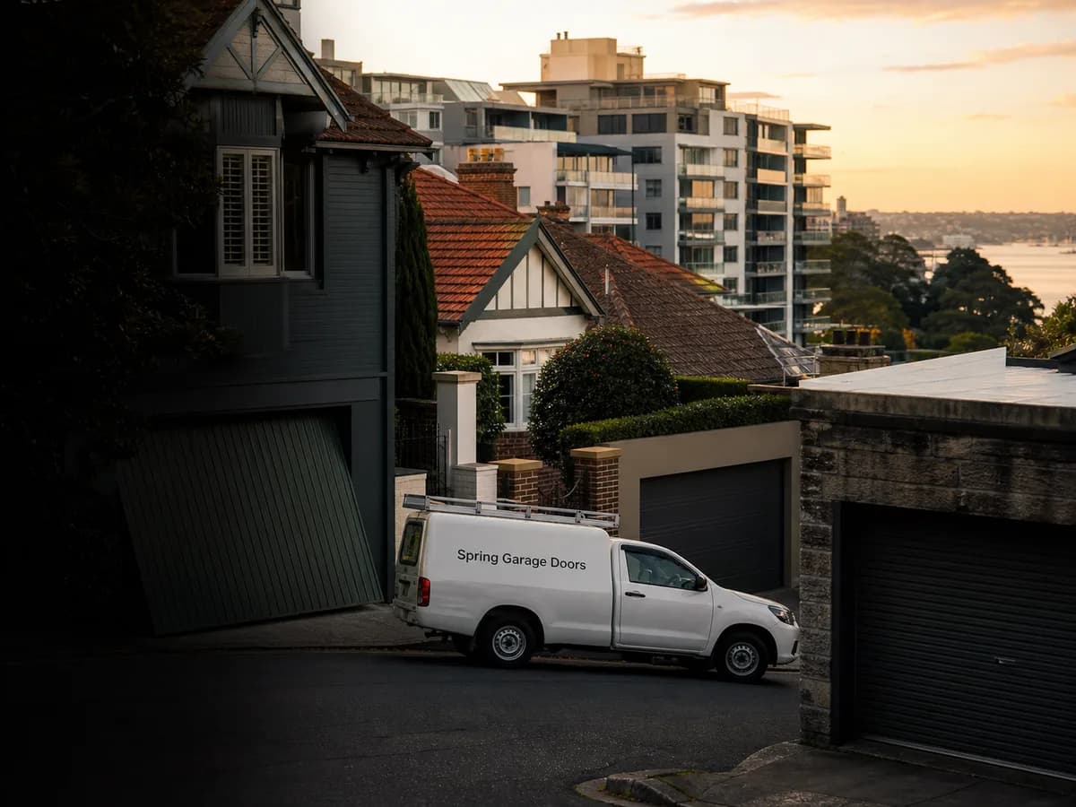 Garage door service in Drummoyne, Sydney 2047
