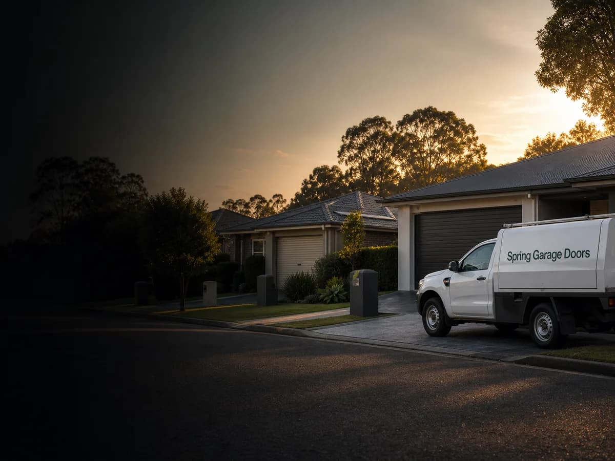Garage door service in Dural, Sydney 2158
