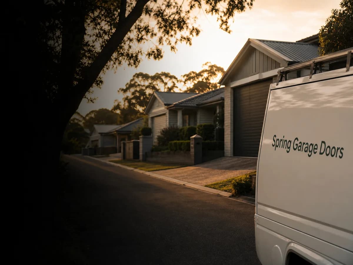 Garage door service in East Lindfield, Sydney 2070