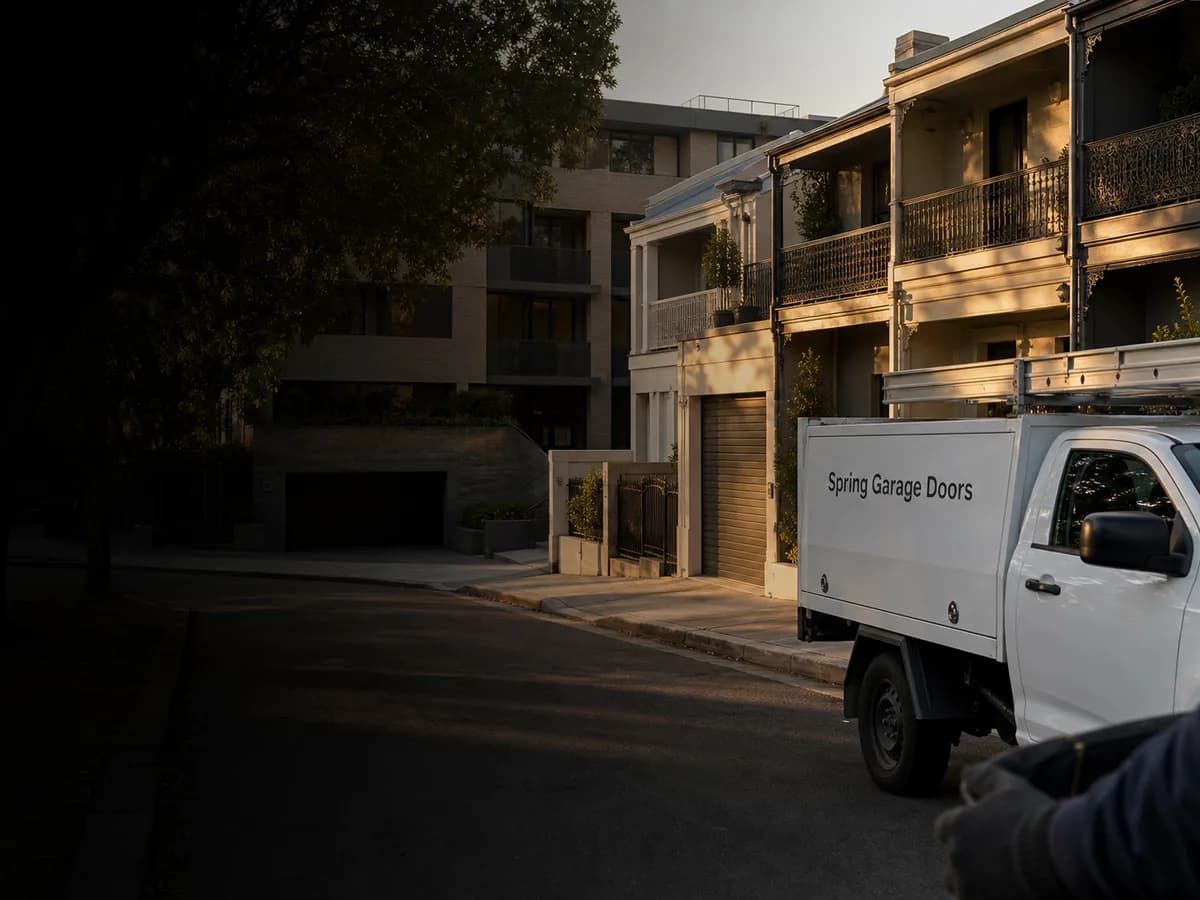 Garage door service in Edgecliff, Sydney 2027