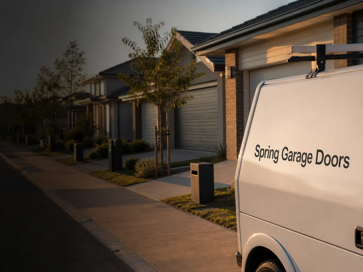 Garage door service in Edmondson Park, Sydney 2174