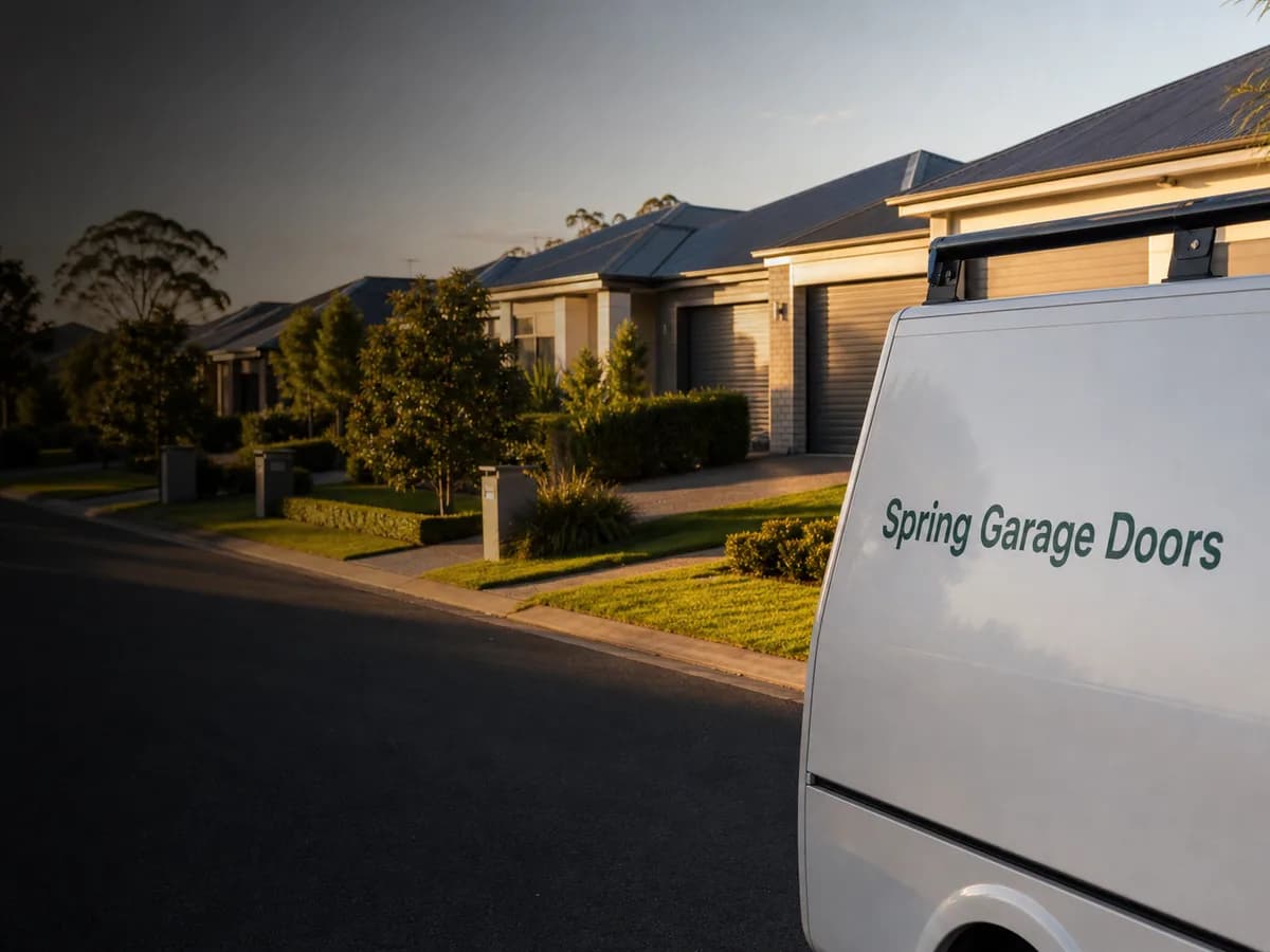 Garage door service in Elderslie, Sydney 2570