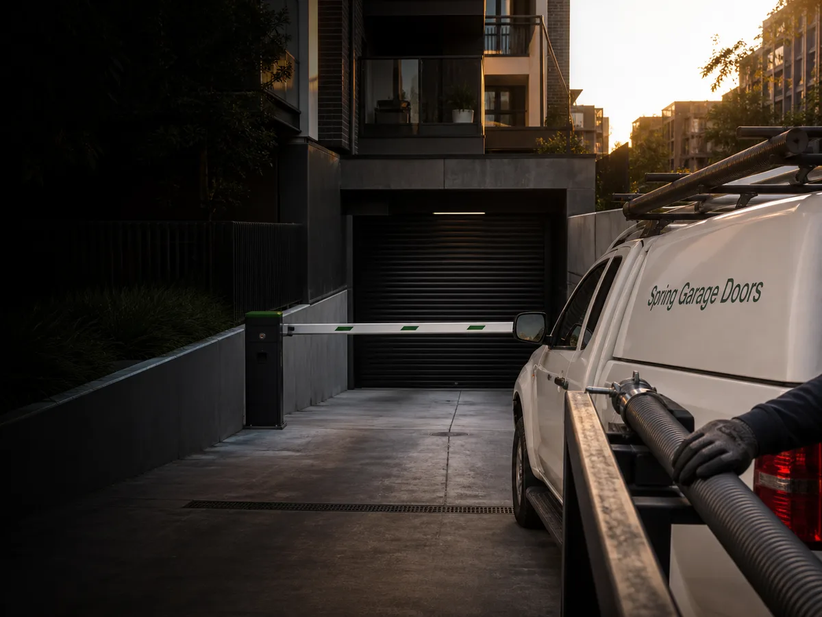 Garage door service in Eveleigh, Sydney 2015
