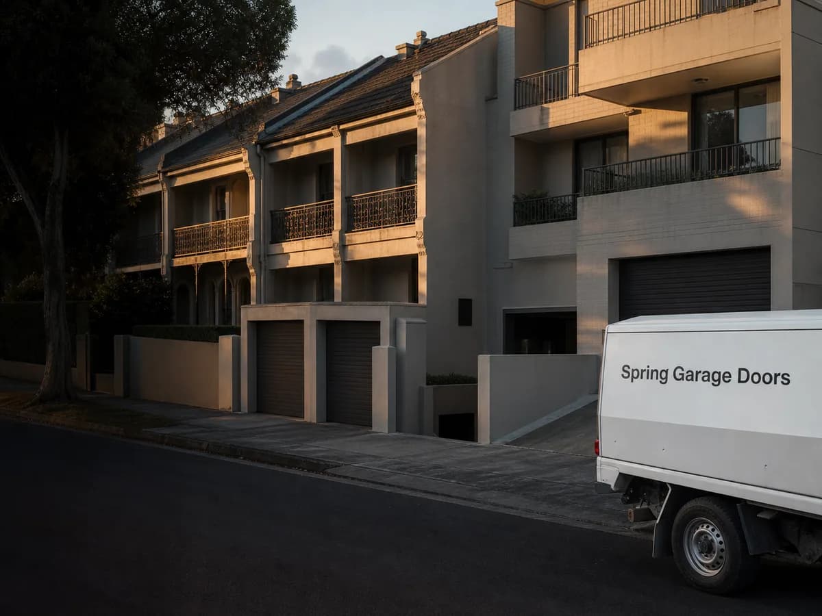Garage door service in Fairfield, Sydney 2165
