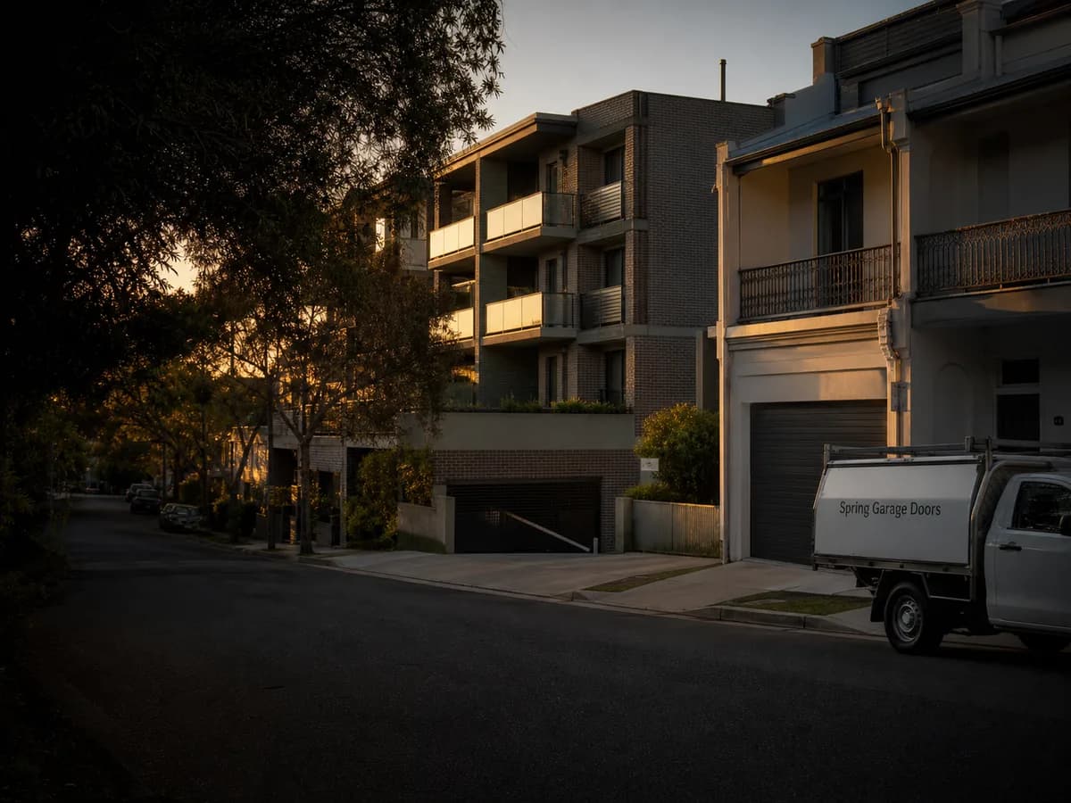 Garage door service in Forest Lodge, Sydney 2037