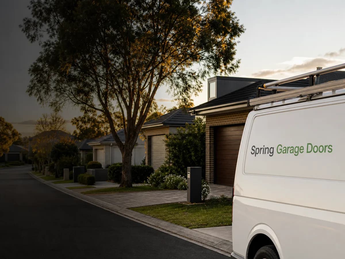 Garage door service in Glenfield, Sydney 2167