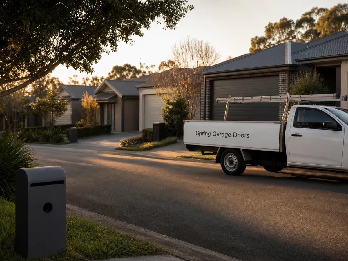 Garage door service in Glenorie, Sydney 2157