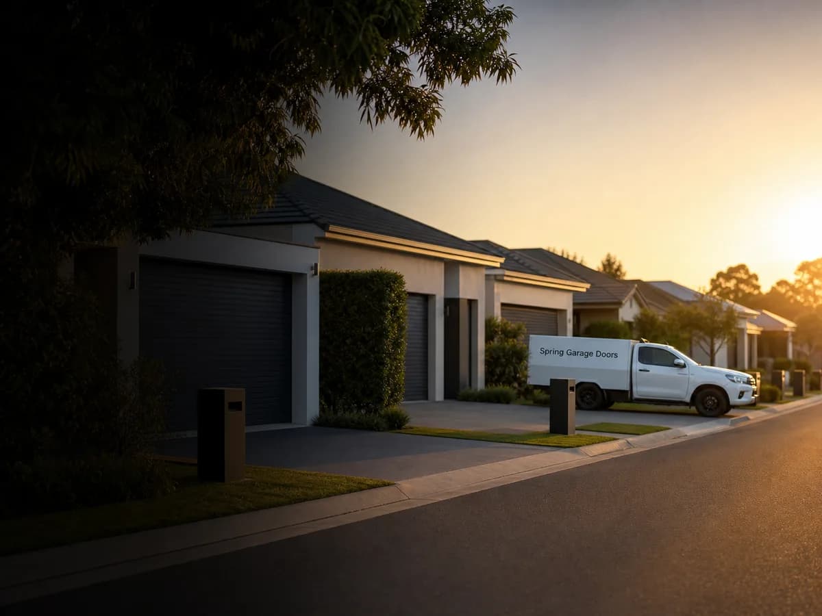 Garage door service in Haberfield, Sydney 2045