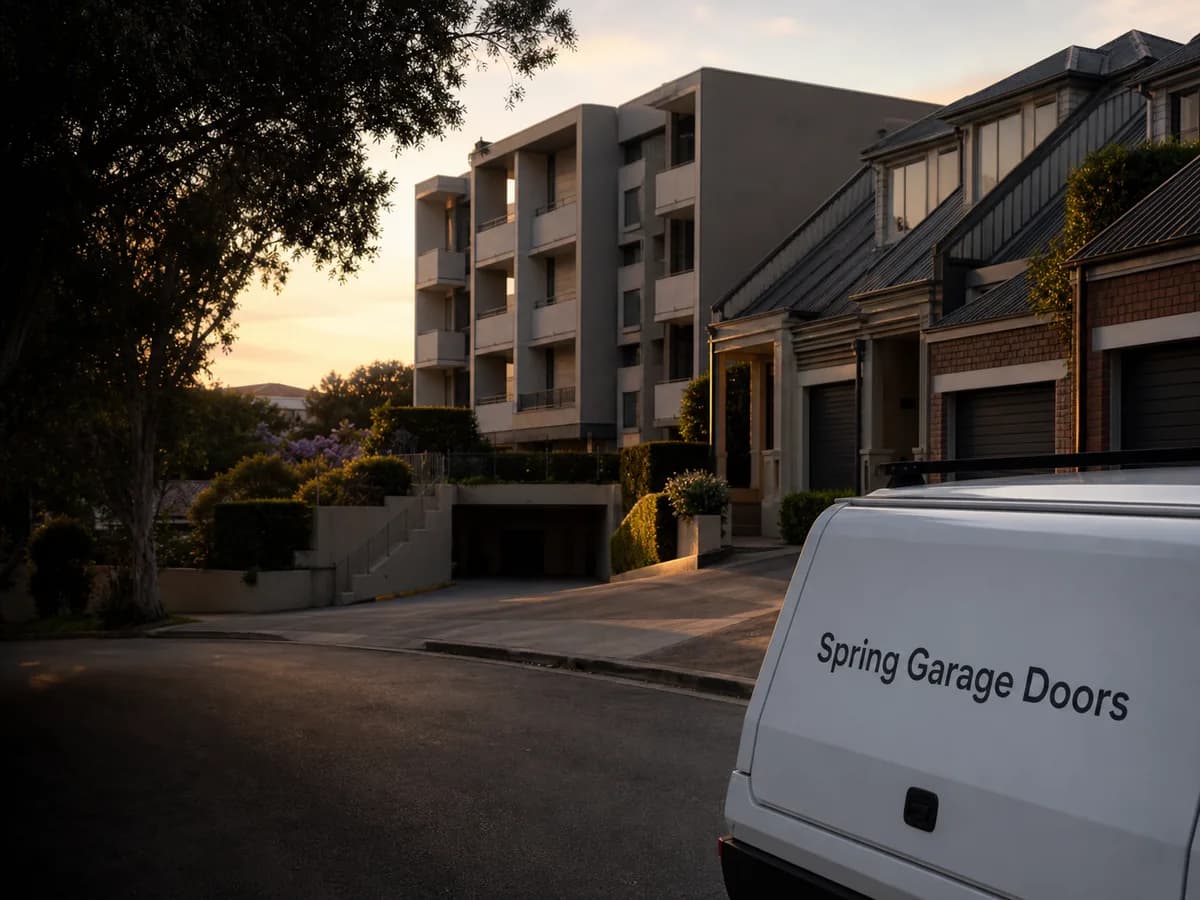 Garage door service in Hornsby, Sydney 2077