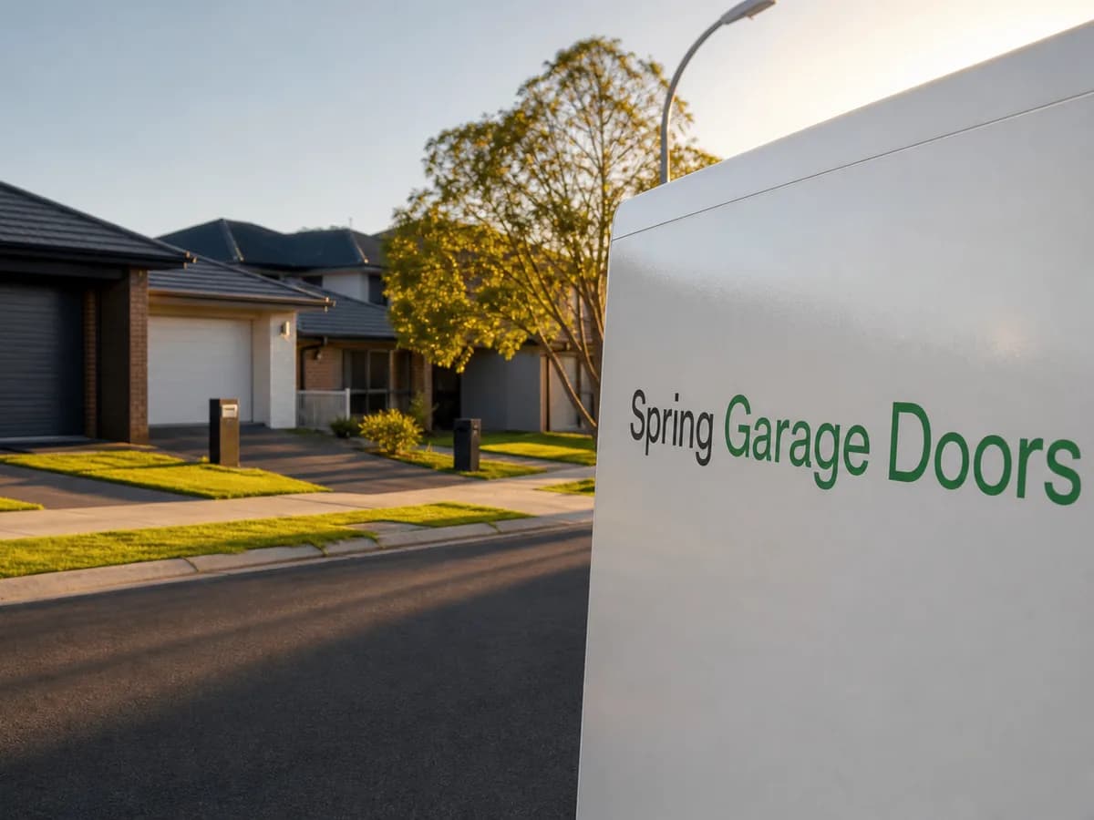 Garage door service in Hoxton Park, Sydney 2171