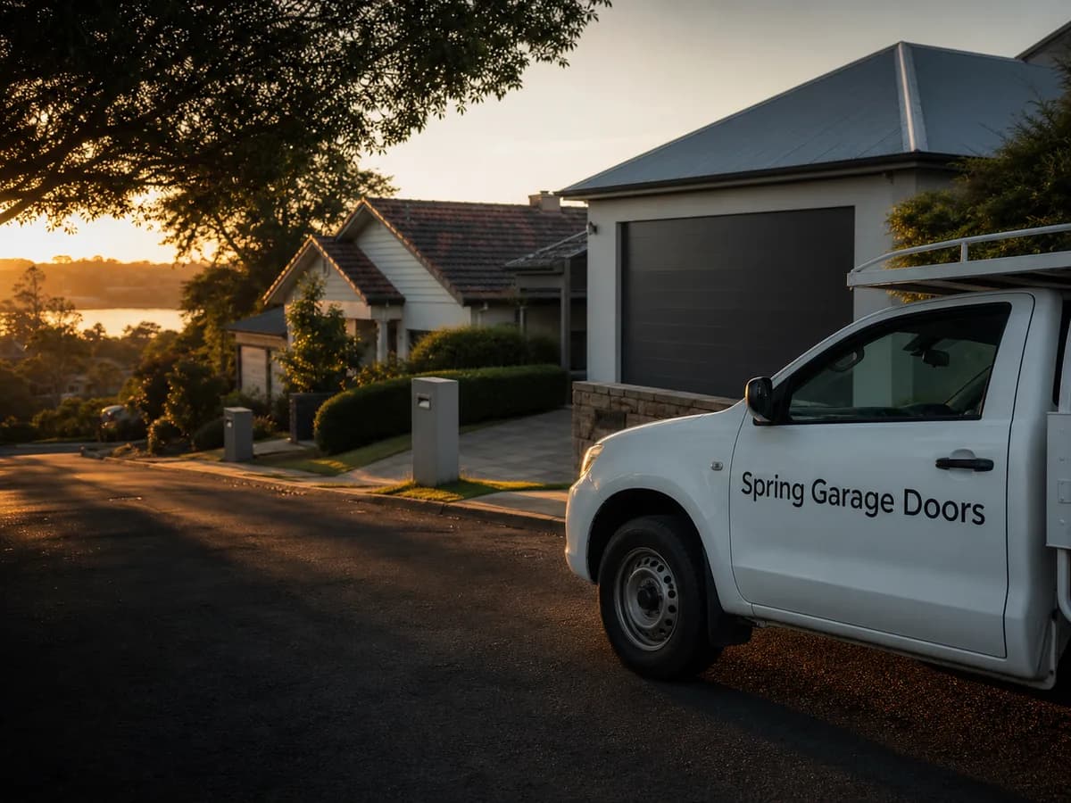 Garage door service in Hunters Hill, Sydney 2110