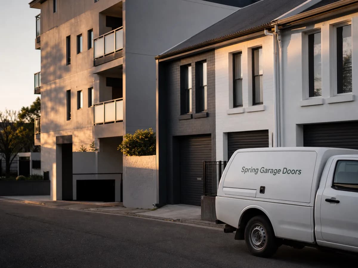 Garage door service in Hurstville, Sydney 2220