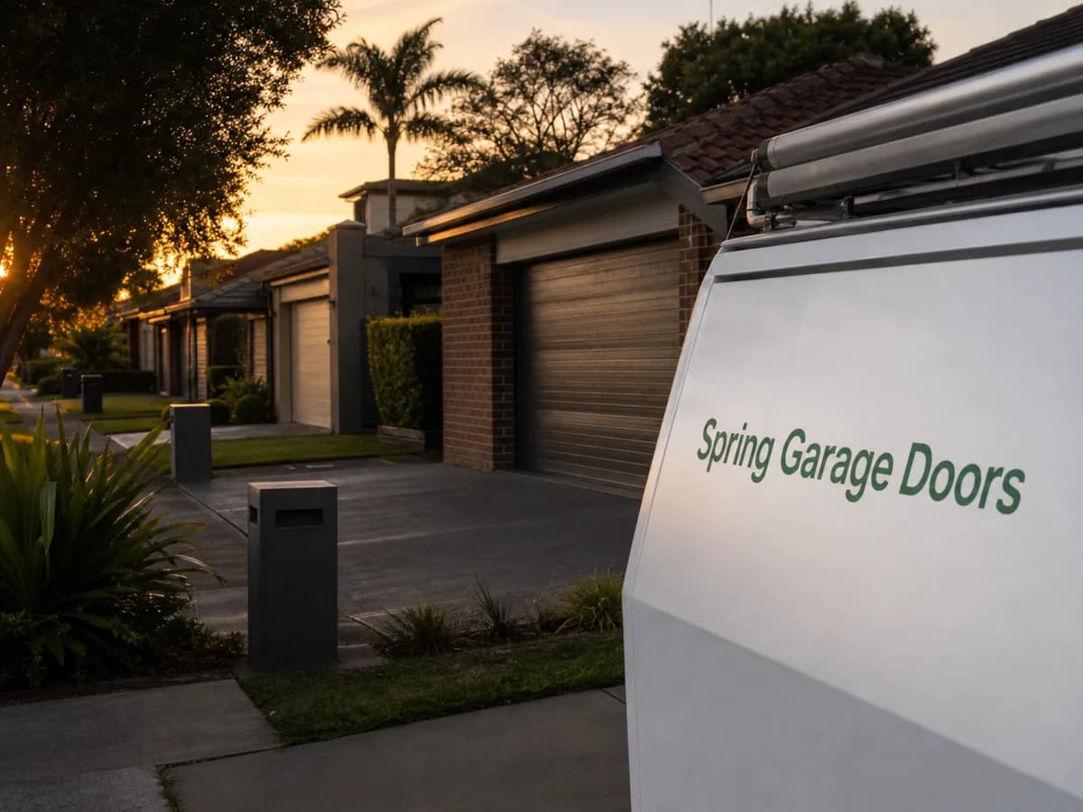 Garage door service in Ingleburn, Sydney 2565