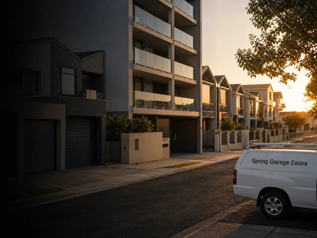 Garage door service in Kingsford, Sydney 2032