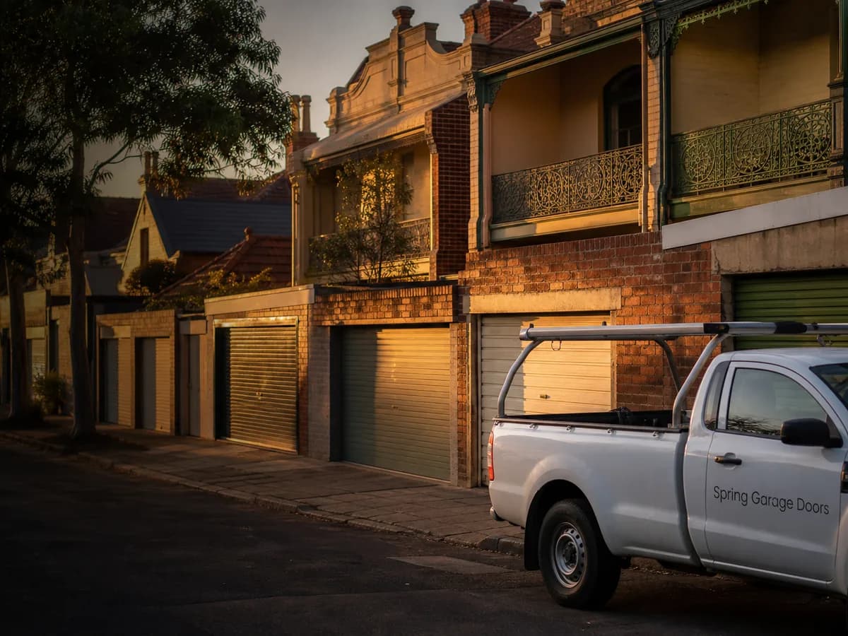 Garage door service in Leichhardt, Sydney 2040