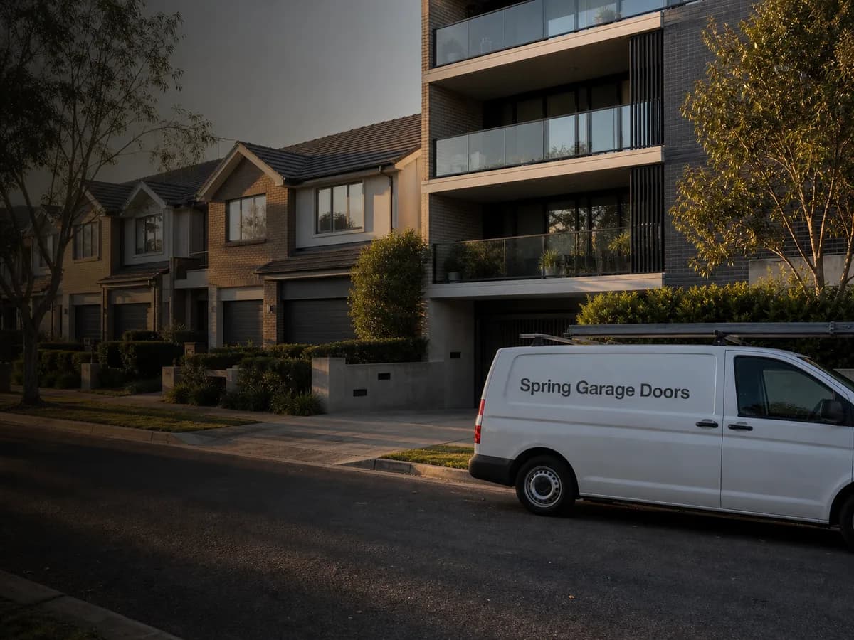 Garage door service in Lindfield, Sydney 2070