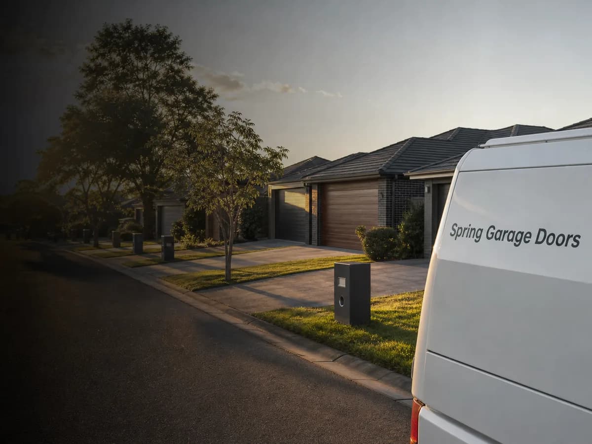Garage door service in Macquarie Fields, Sydney 2564