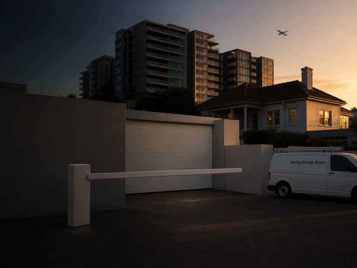 Garage door service in Mascot, Sydney 2020