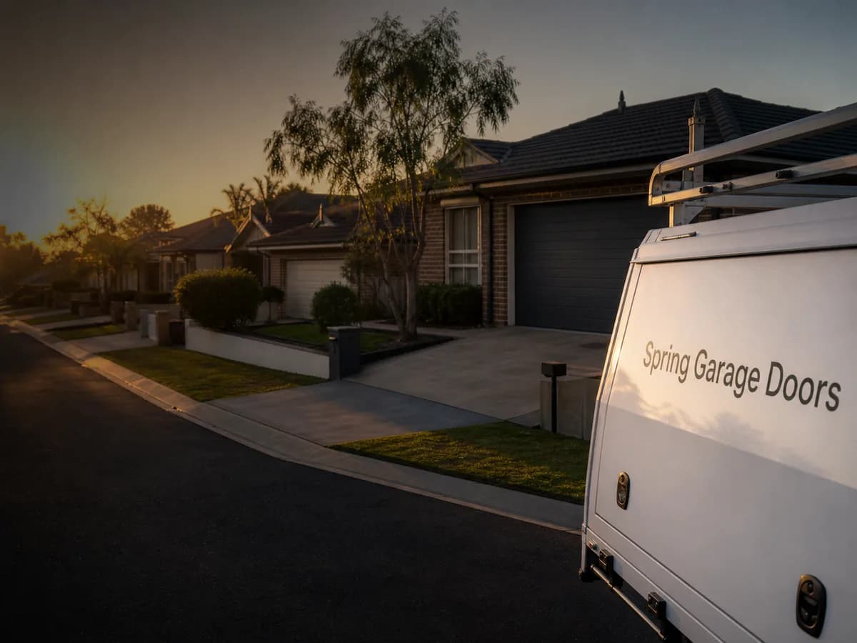 Garage door service in Merrylands, Sydney 2160