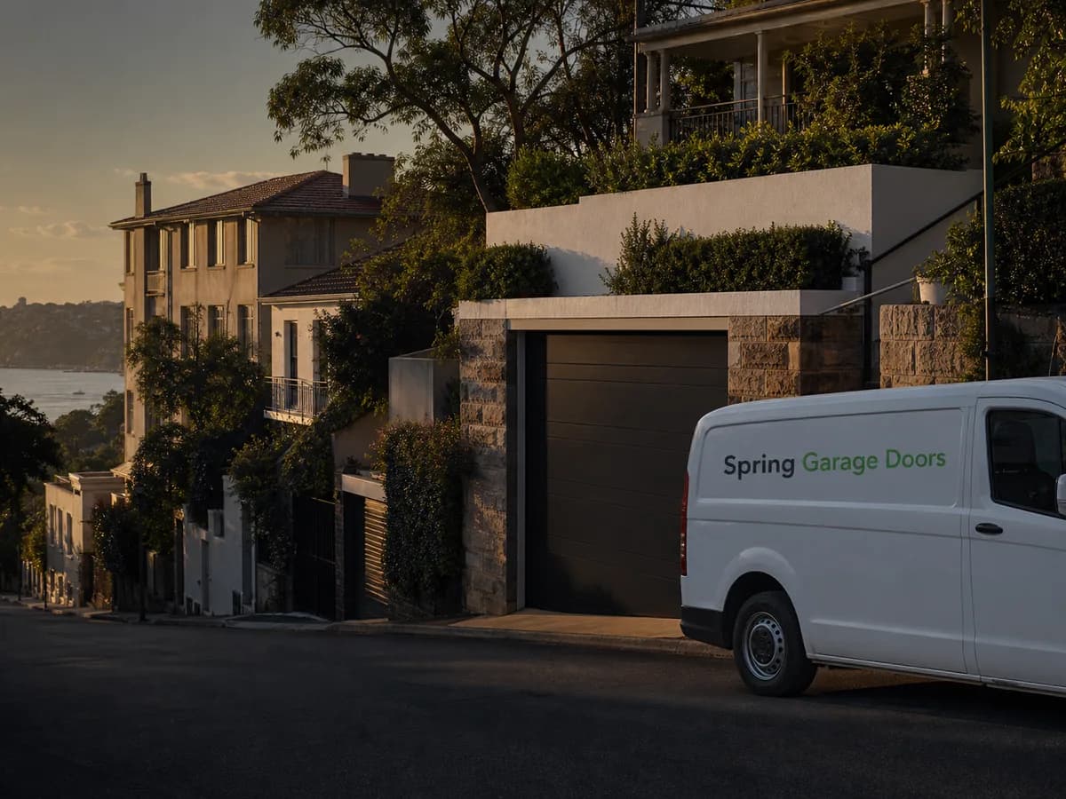 Garage door service in Mosman, Sydney 2088