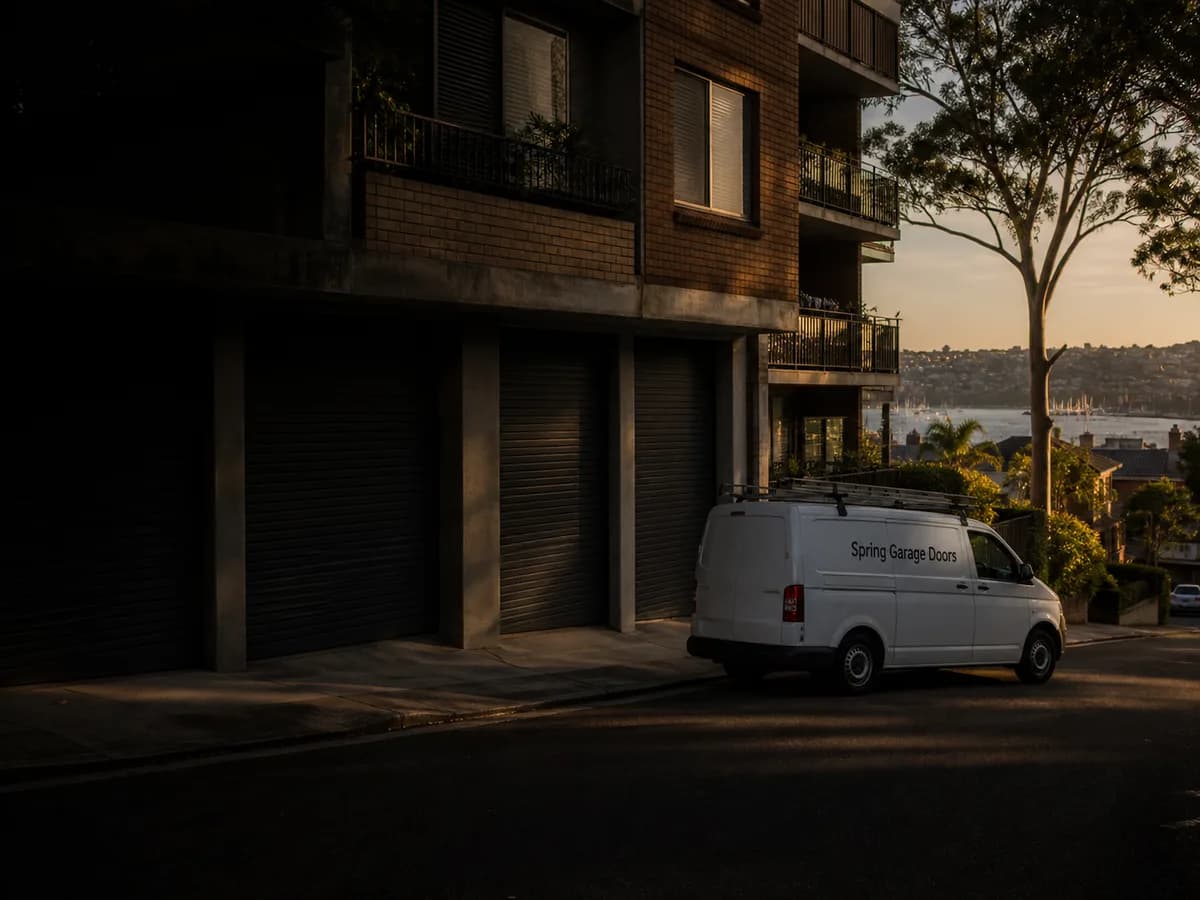 Garage door service in Neutral Bay, Sydney 2089