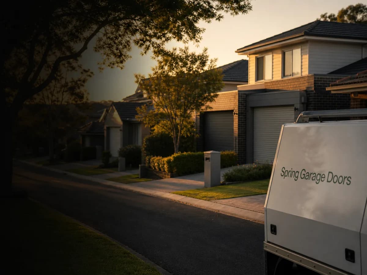 Garage door service in Normanhurst, Sydney 2076