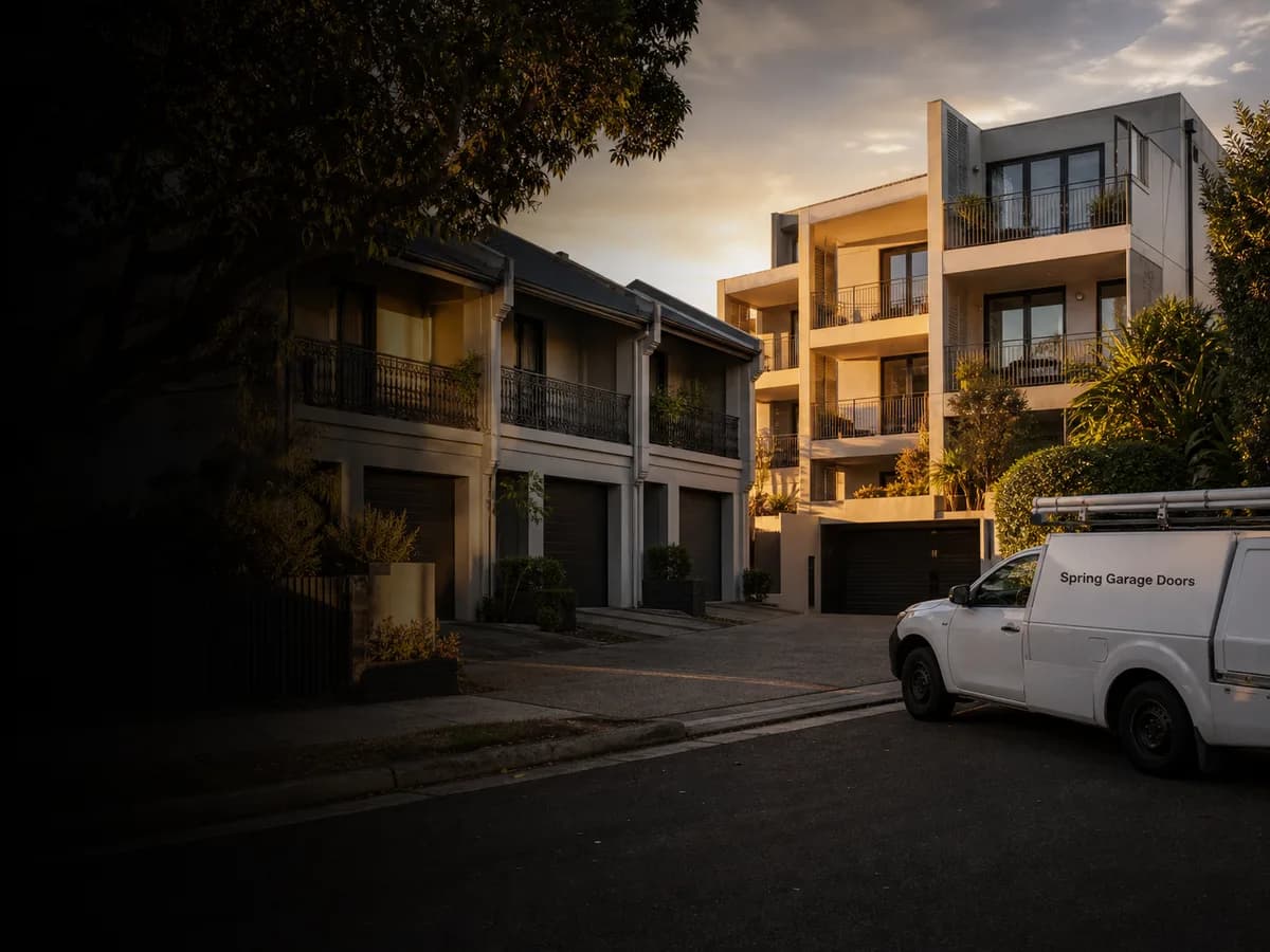 Garage door service in North Bondi, Sydney 2026