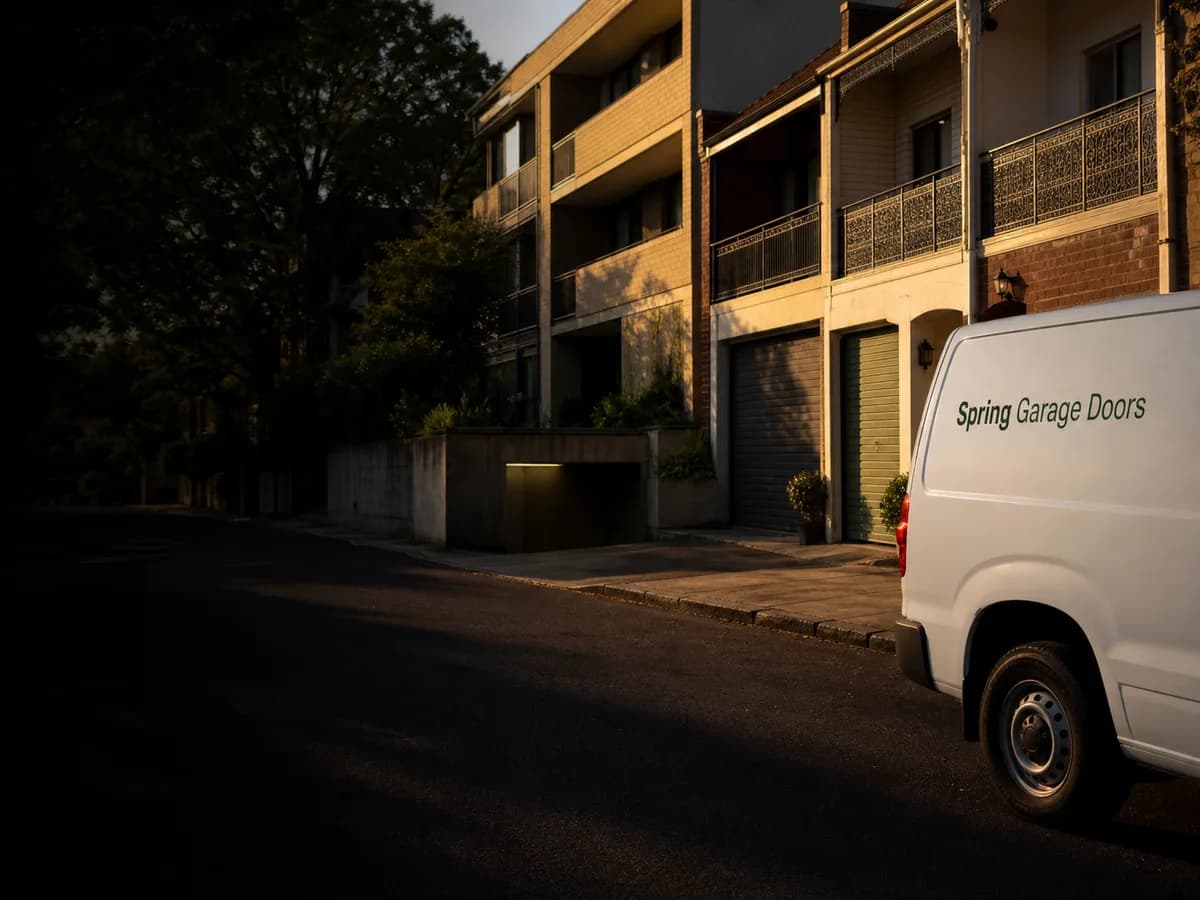 Garage door service in North Parramatta, Sydney 2151