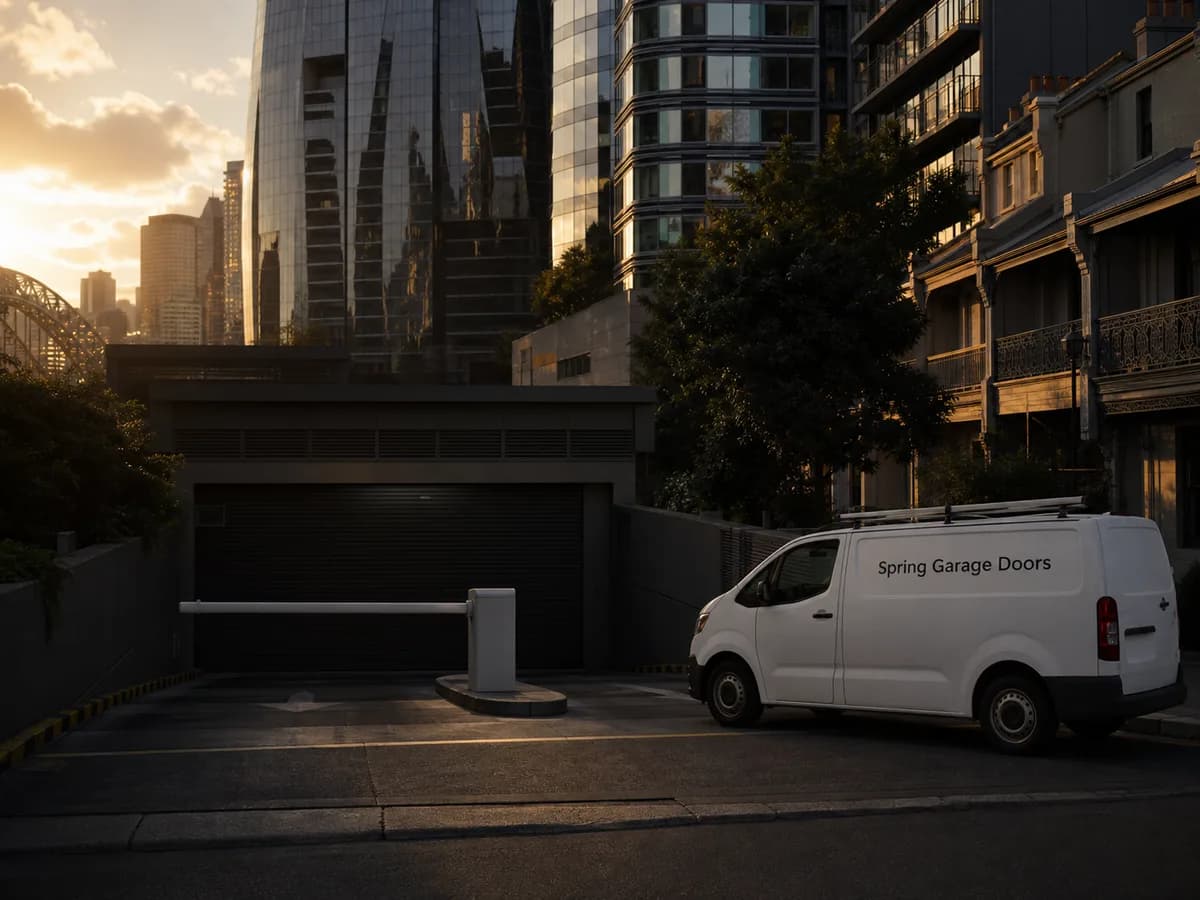 Garage door service in North Sydney, Sydney 2060