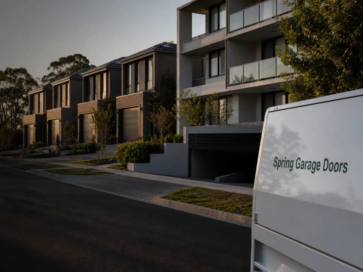 Garage door service in Norwest, Sydney 2153